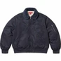 Supreme AOI Nylon Bomber Jacket Navy