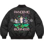 Supreme AOI Quilted Work Jacket Black