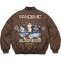 Supreme AOI Quilted Work Jacket Brown
