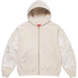 Supreme AOI Zip Up Hooded Sweatshirt Natural