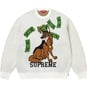 Supreme All Dogs Go To Heaven Sweater White