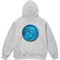 Supreme Anarchy Hooded Sweatshirt Heather Grey
