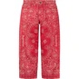 Supreme Bandana Jacquard Baggy Jean Red