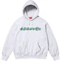 Supreme Blackletter Hooded Sweatshirt Ash Grey