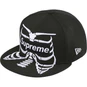 Supreme Bones Box Logo New Era® Black