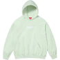 Supreme Box Logo Hooded Sweatshirt Light Green