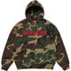 Supreme Collegiate Appliqué Zip Up Hooded Sweatshirt Woodland Camo