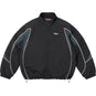 Supreme Contrast Piping Track Jacket Black