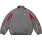 Supreme Contrast Piping Track Jacket Grey
