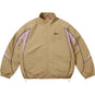 Supreme Contrast Piping Track Jacket Tan