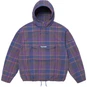 Supreme Cotton Utility Anorak Plaid