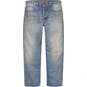 Supreme Distressed Loose Fit Selvedge Jean Washed Indigo