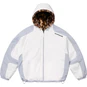 Supreme Faux Fur Reversible Hooded Track Jacket White