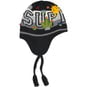 Supreme Felt Appliqué Earflap Beanie Black