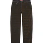 Supreme Flocked Loose Fit Jean Black