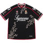 Supreme Floral Soccer Jersey Black