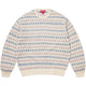 Supreme Flowers Metallic Sweater Ivory