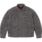 Supreme Fuck Stitch Denim Trucker Jacket Black