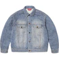 Supreme Fuck Stitch Denim Trucker Jacket Blue