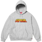 Supreme Gradient Hooded Sweatshirt Heather Grey