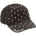 Supreme restock - Hole Punch Rhinestone Denim 6-Panel