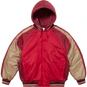 Supreme Hooded Stadium Jacket Red