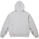 Supreme IDGAF Zip Up Hooded Sweatshirt Heather Grey