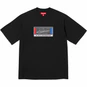 Supreme Intarsia Label S/S Top Black