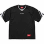 Supreme Jacquard Rib Football Jersey Black