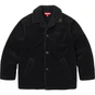 Supreme Kindermann Uncut Corduroy Car Coat Black