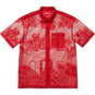 Supreme Last Supper Lace S/S Shirt Red