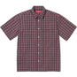 Supreme Loose Fit Mini Plaid S/S Shirt Black