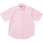 Supreme Loose Fit Oxford S/S Shirt Pink Stripe