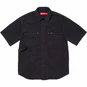 Supreme Loose Fit S/S Denim Painter Shirt Black