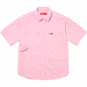Supreme Loose Fit S/S Denim Painter Shirt Pink