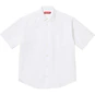 Supreme Loose Fit S/S Oxford Shirt White