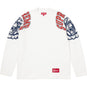 Supreme Mascot L/S Football Top White