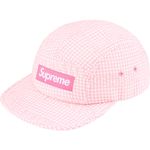 Monogram Gingham Camp Cap