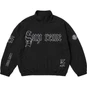 Supreme Old English Track Jacket Black