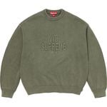 Overdyed Raised Sweater