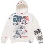 Supreme restock - Overprint Hooded Sweatshirt