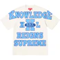 Supreme Overprint Knowledge S/S Top Cream