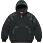 Supreme Paisley Studded Work Jacket Black