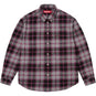 Supreme Plaid Flannel Shirt Grey