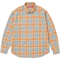 Supreme Plaid Flannel Shirt Tan