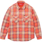 Supreme Quilted Flannel Snap Shirt Orange