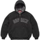 Supreme Reflective Arc Hooded Work Jacket Black
