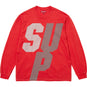 Supreme Reflective L/S Top Red