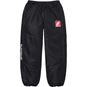 Supreme Reflective Piping Track Pant Black