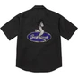 Supreme Rhinestone Pin Up S/S Work Shirt Black